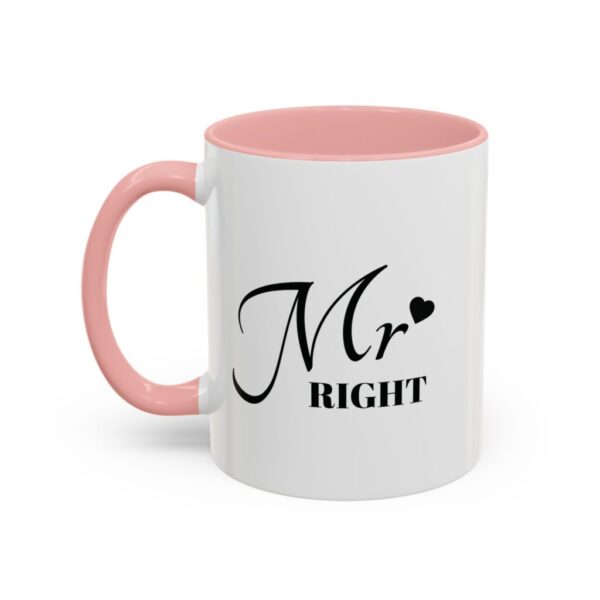 Mr. Right Accent Coffee Mug - Perfect Gift for Him, 11oz (325ml) - Image 11