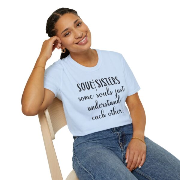 Soul Sisters T-Shirt, Gift for Friends, Matching Tees, Perfect for Birthdays, Celebrations, Sisterhood - Image 5