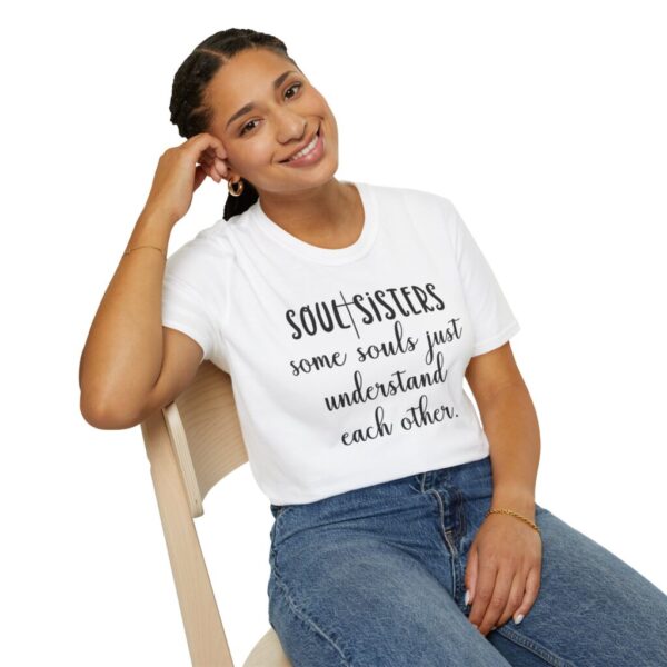 Soul Sisters T-Shirt, Gift for Friends, Matching Tees, Perfect for Birthdays, Celebrations, Sisterhood - Image 2