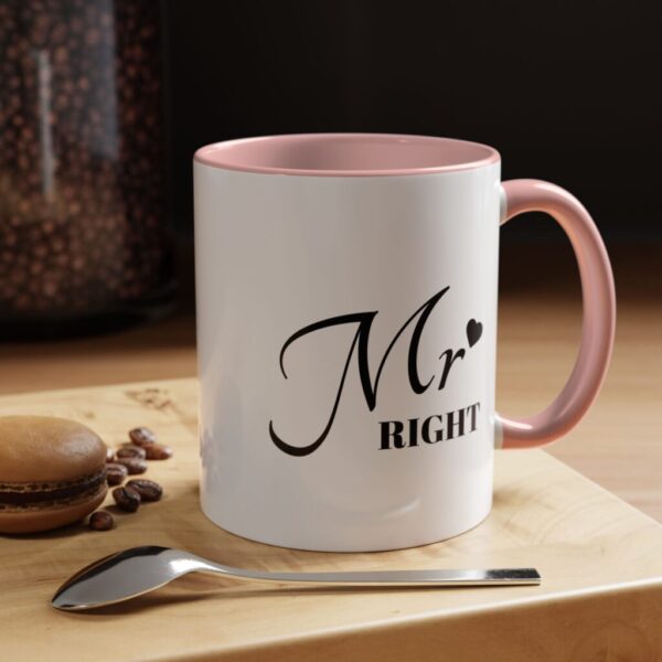 Mr. Right Accent Coffee Mug - Perfect Gift for Him, 11oz (325ml) - Image 12