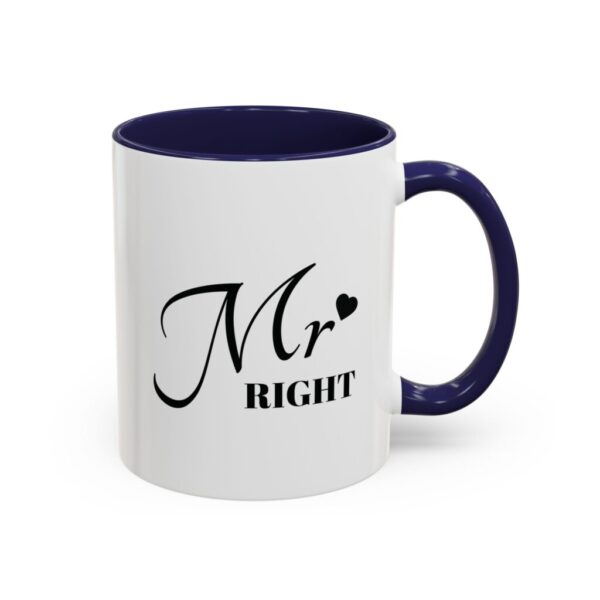 Mr. Right Accent Coffee Mug - Perfect Gift for Him, 11oz (325ml) - Image 7