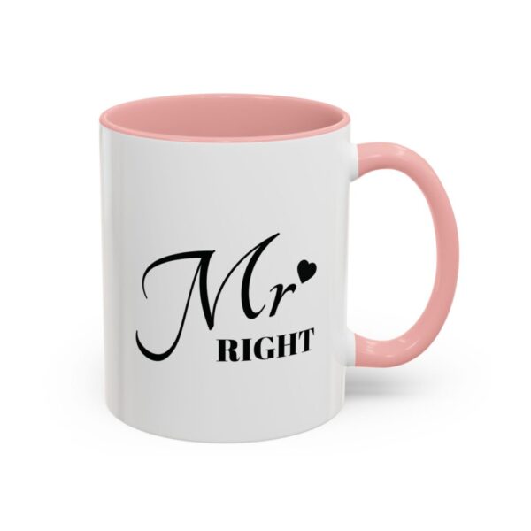 Mr. Right Accent Coffee Mug - Perfect Gift for Him, 11oz (325ml) - Image 10