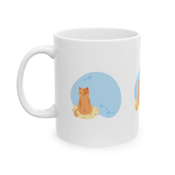 Cute Cat Ceramic Mug - Coffee Cup for Cat Lovers, Pet Gifts - Image 2