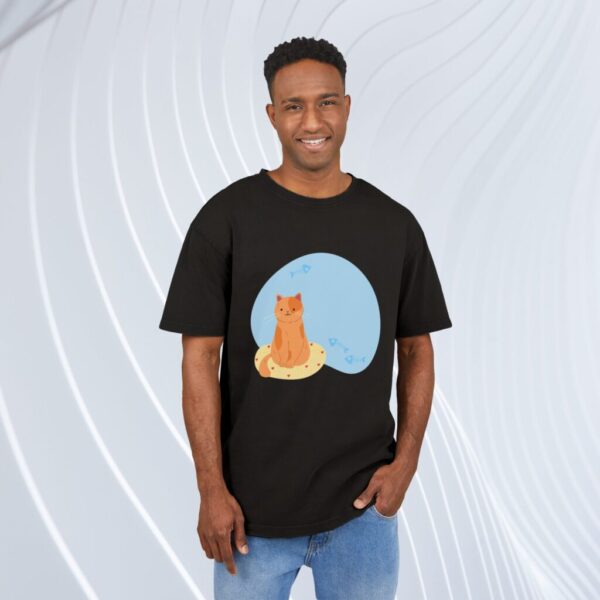 Unisex Acid Washed Cat T-Shirt - Image 3