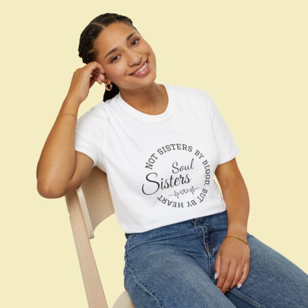 Soul Sisters T-Shirt, Gift for Friends, Matching Tees, Sisterhood. - Image 2