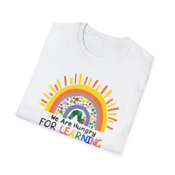 We Are Hungry For Learning Shirt, Back To School Gift, 1st Day Of School, Funny Teacher Shirt, Teacher Gifts, Teacher T-Shirt - Image 3